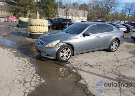 2010 Infiniti G37X z USA, uszkodzony, nr VIN JN1CV6ELXAM150473